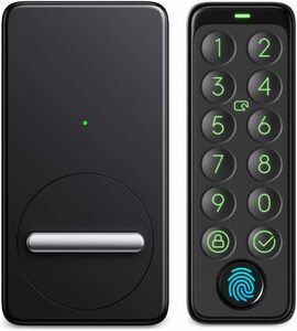 未使用　SwitchBot スマートロック 指紋認証パッド セット Alexa スマートホーム スイッチボット オートロック 暗証番号 W1601702