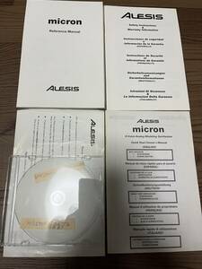 ALESIS MICRON Reference Manual