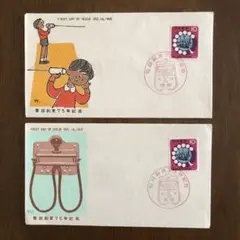 FDC 初日カバー　昭和40年　電話創業75年記念　昭和40年12月16日東京