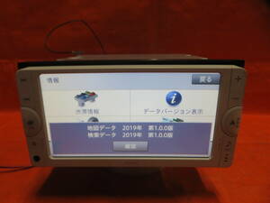 STD150/動作ok 保証付/2019年地図トヨタ純正 メモリーナビ NSCP-W62 TVワンセグ　Bluetooth内蔵　