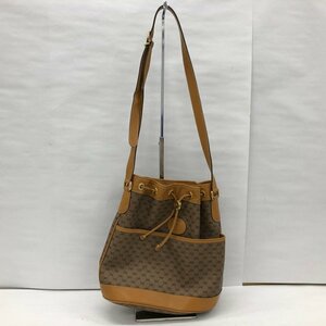 GUCCI グッチ ヴィンテージ 巾着ショルダー ベージュ 001・29・0937【CDAO4038】