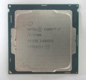 【中古】Intel CPU i7-7700/3.60GHZ