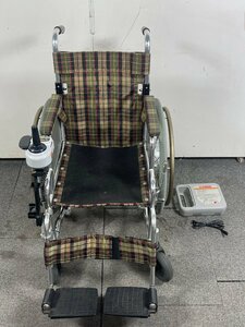 YAMAHA XOC2 電動 車椅子 JWB2 バッテリー JWC-2 充電器 付き 本体重量 約28kg 車イス 介護 介助 ヤマハ 【現状品】
