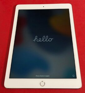 1円～　Apple iPad Air2 / Wi-Fi + Cellular / 16GB / シルバー / iOS 15.8.1 / 9.7型 (2048×1536) / A1567 / au 判定〇 / バッテリー45%