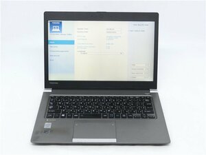 中古　ノートパソコン　ノートPC　TOSHIBA　R634/K　Core i3　6006U 4GB　縦線あり ジャンク品　送料無料　
