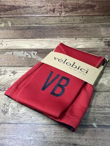 HM307 VELOBICI ヴェロビチ Zip Thermal Legwarmers レッグウォーマー Velvet Red 赤 M