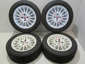 24-3-20　　SCP10　ヴィッツ【　OZレーシング　15インチ　ホイール　4穴　6.5J　37　PCD100　195/55R15　TOYO　PROXES　RIR　W850523　】　