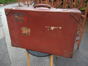 【H10519】ビンテージ スーツケース 英国 イギリス 「JAS TURNER ＆ CO 」ヴィンテージ アンティーク トランク イングランド 鍵付き