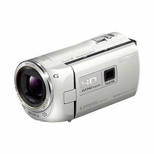 SONY デジタルHDビデオカメラレコーダー「HDR-PJ390」(プレミアムホワイト)(中古品)