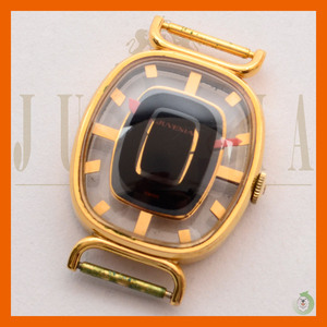 【手巻き】JUVENIA/ジュベニア　MFG 1055 ミステリーダイヤル 2針 17石 裏スケルトン 稼動品 手巻き 腕時計