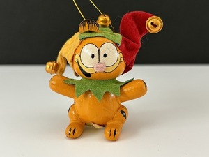 USA ヴィンテージ ガーフィールド 木製 ウッド オーナメント Garfield Dakin [ga-538]ヴィンテージ