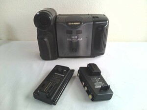 SHARP　シャープ　Hi8 ８ミリビデオカメラ　VL-HL50　★未確認！ジャンク