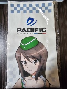 【新品未開封】ガールズ＆パンツァー PACIFIC RACING マフラータオル　ミカ