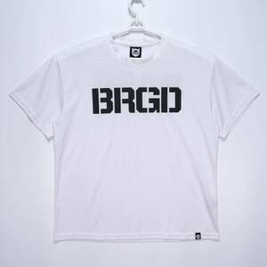 【送料無料】BASS BRIGADE(バスブリゲード)/BRGD/BASS DRY BIG TEE/ドライビッグTシャツ/ホワイト/Mサイズ