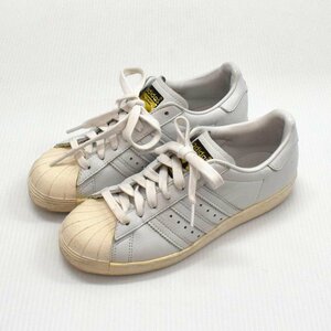 adidas アディダス オリジナルス SUPERSTAR 80s DLX スーパースター デラックス レザー SIZE:23cm S75016 [S205216]