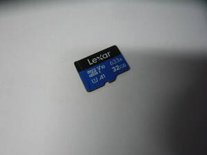 動作保証！送料無料！Lexar micro SDHC 32GB　①