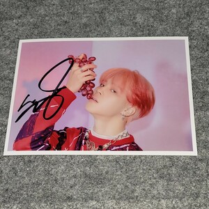 JIMIN(BTS)◎韓国6thミニアルバム「MAP OF THE SOUL : PERSONA」スチール写真(2Lサイズ)◎直筆サイン