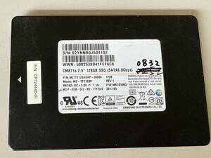 SAMSUNG SSD 128GB【動作確認済み】0832　