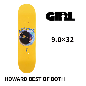 ☆送料無料☆値下げ☆GIRL SKATEBOARDS☆ ガール スケートボード　デッキ　HOWARD BEST OF BOTH　DECK　正規販売店