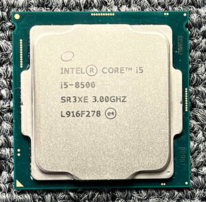 ＜送料無料・ゆうパケットポストmini＞インテル（intel）Core i5-8500 SR3XE LGA1151 3.00GHz 動作品