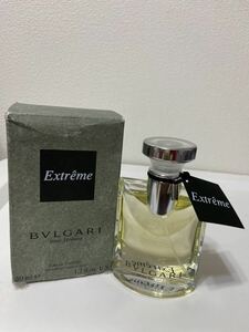 BVLGARI 50ml ブルガリプールオムエクストリーム ブルガリプールオム　オードトワレ スプレー　EDT SP　香水　残量たっぷり　定形外350円