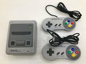 【TAG・現状品】★ニンテンドークラシックミニ スーパーファミコン ★動作確認済み ★本体とコントローラーのみ 023-240426-YK-08-TAG