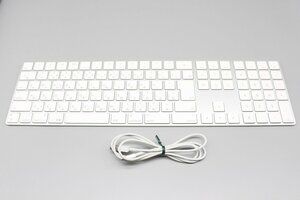 【A品】Apple Magic Keyboard（日本語配列) A1843 MQ052J/A Lightningケーブル付き 動作確認済【tkj-apka1843j-a】