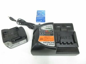 G712■日立 / 充電器 UC18YSL2 / バッテリー BSL1430 // 計2点 // HITACHI ハイコーキ HIKOKI