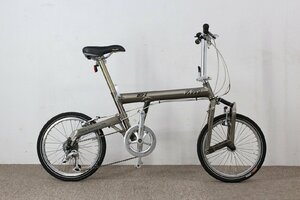 1円～ 現状品 R＆M ライズアンドミューラー 折りたたみ自転車 BD-1 7段変速 18インチ ジャンク 5-H001/1/240