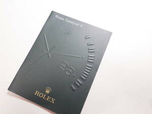 ROLEX ロレックス 2009年 英語 デイトジャスト2 冊子 @1544