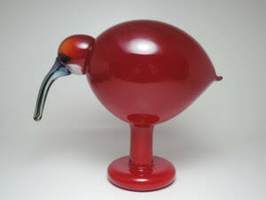 廃盤 イッタラ バード iittala Red ibis Nuutajarvi BIRDS BY OIVA TOIKKA オイバ トイッカ (1)