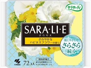 まとめ得 サラサーティSara・li・e　ハピネスフラワーの香り　72個 　 小林製薬 　 生理用品 x [12個] /h