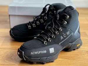 【新品】A-COLD-WALL* x ROA HIKING ANDREAS BLACK 42 US9 26.5cm A COLD WALL ロア　ハイキング　ブーツ　ア　ゴールド　ウォール　ACW