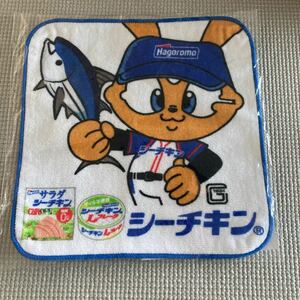 新品　巨人　ジャイアンツ　ジャビット　シーチキン　ハゴロモ　タオル　ハンカチ　タオルハンカチ　送料120円〜