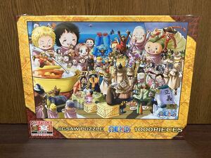 フィルム未開封 2014 ONEPIECE ワンピース 宴 いただきそうろう〜っ！！！ ルフィ ジグソー パズル PUZZLE 1000ピース MADE IN JAPAN 日本