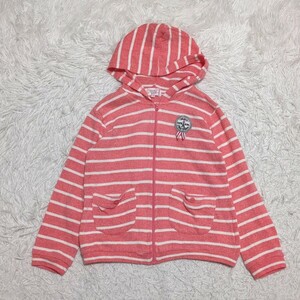 【送料無料】motherways　マザウェイズ　ジップアップ　パーカー　130cm　キッズ　子供服