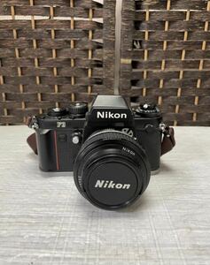 ⑩-10 Nikon ニコン F3 一眼レフカメラ フィルムカメラ レンズ NIKKOR 50mm 1:12 229232 美品 カメラ 革ケース付 