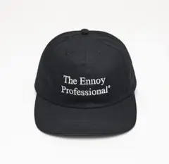 ennoy cotton cap キャップ　ブラック 2024