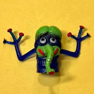 フィンガー パペット モンスター monster 指人形 ペントッパー キャップ カバー おもちゃ トイ ゴム人形 駄玩具 ペントップ キャップ