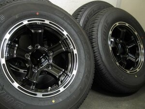 ■美品■BIGWAY B-MUD K 15インチ＆195/80R15 4本セット■ジムニーシエラ ワイドJB74 JB43■