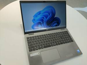 【送料無料】DellノートPC 「Latitude 5520」 Windows 11/i7 1185G7 3.00GHz/メモリ32GB/SSD 512GB