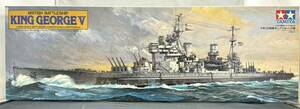 【未組立品】TAMIYA タミヤ（78010）1/350 イギリス海軍戦艦 キング・ジョージ5世 プラモデル