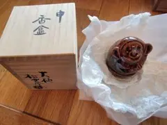 大樋焼　香合