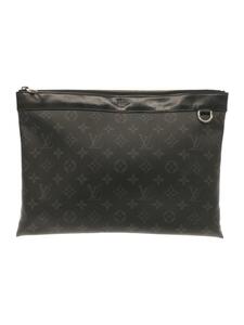 LOUIS VUITTON◆ポシェット・アポロ_モノグラム・エクリプス_BLK/PVC/BLK