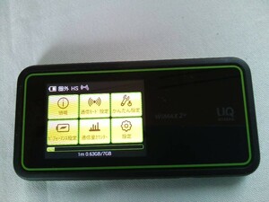 UQ WiMAX 2＋ Wi-Fi ルーター speed WI-FI NEXT W02 モバイルルーター 通電確認済 定形外送料210円可