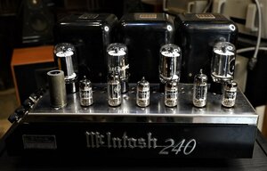 A&P　名器　MCINTOSH　MC240：球パワ-；メンテナンス済「2」