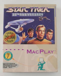 STAR TREK 25th Anniversary MAC版　英語版　中古品