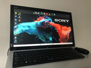 SONY VAIO Tap21 SVT21228EJB 、Windows 11 Pro、タッチパネル、Core i5 -4200U、SSD 256 GB、SSHD 1TB 、メモリ8GB 。美品!!!!超速!!!