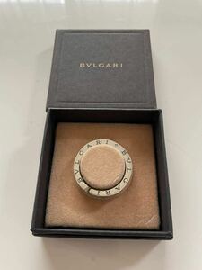 BVLGARI ブルガリ キーリング シルバー 925 中古品 箱付きキーホルダー ペンダントトップ ネックレストップ アクセサリー 