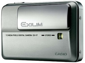 CASIO デジタルカメラ EXILIM (エクシリム) Hi-ZOOM EX-V7SR シルバー